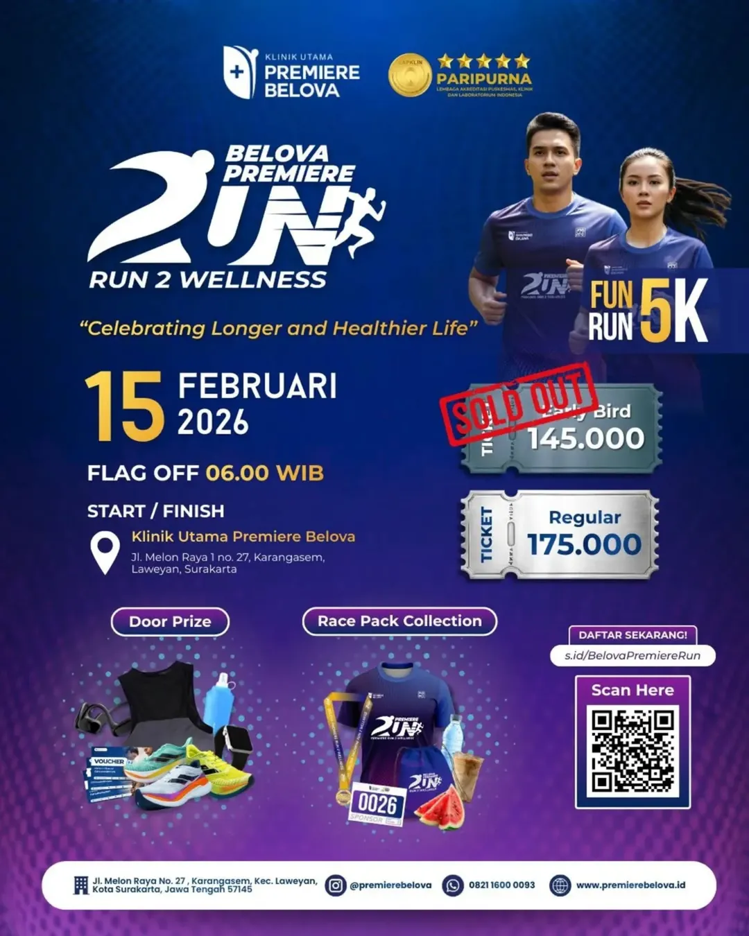 Belova Premiere Run 2 Wellness