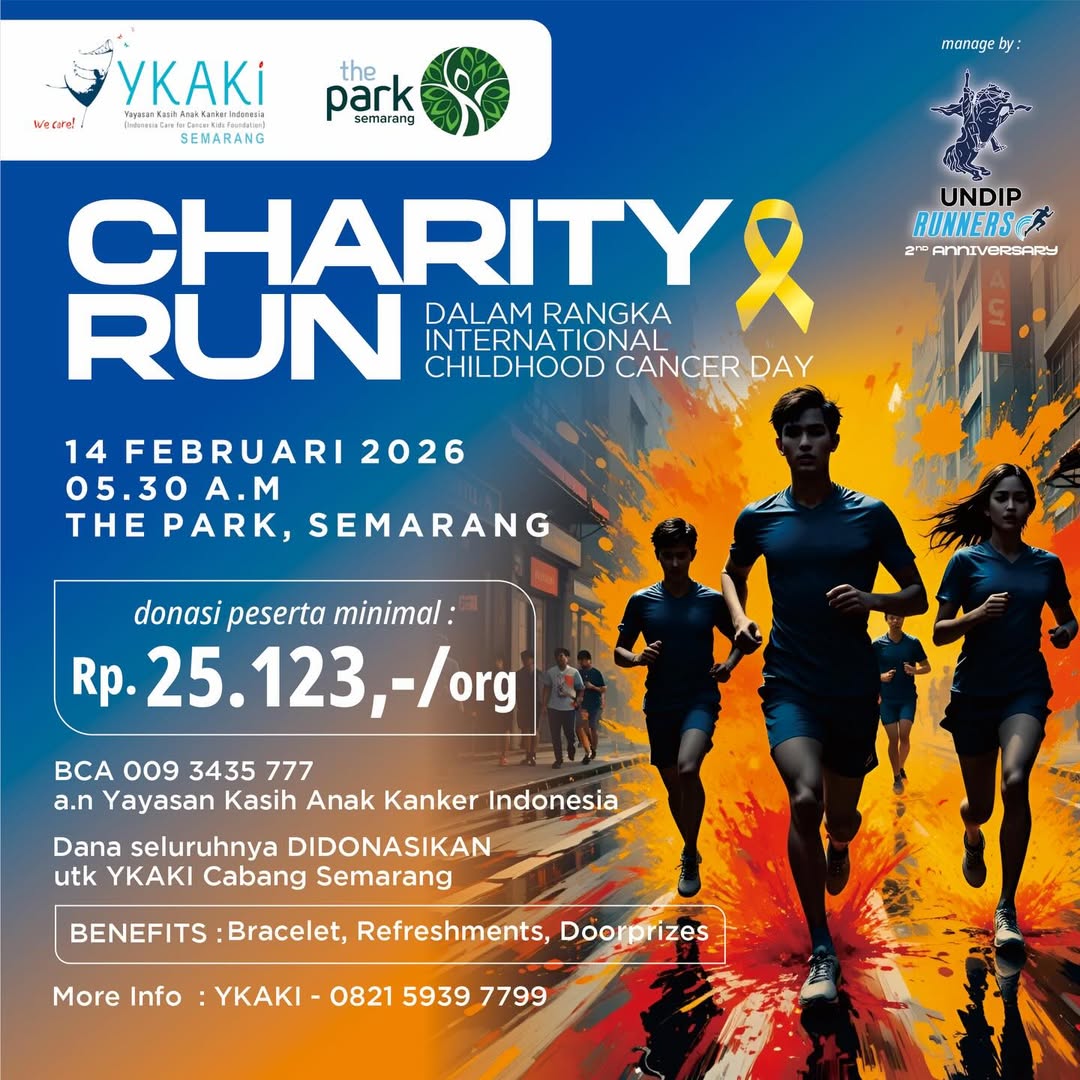 Charity Run - International Childhood Cancer Day
