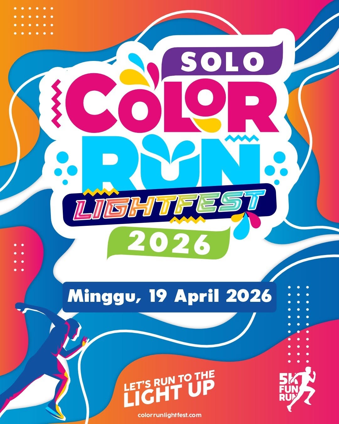 Solo Color Run Lightfest