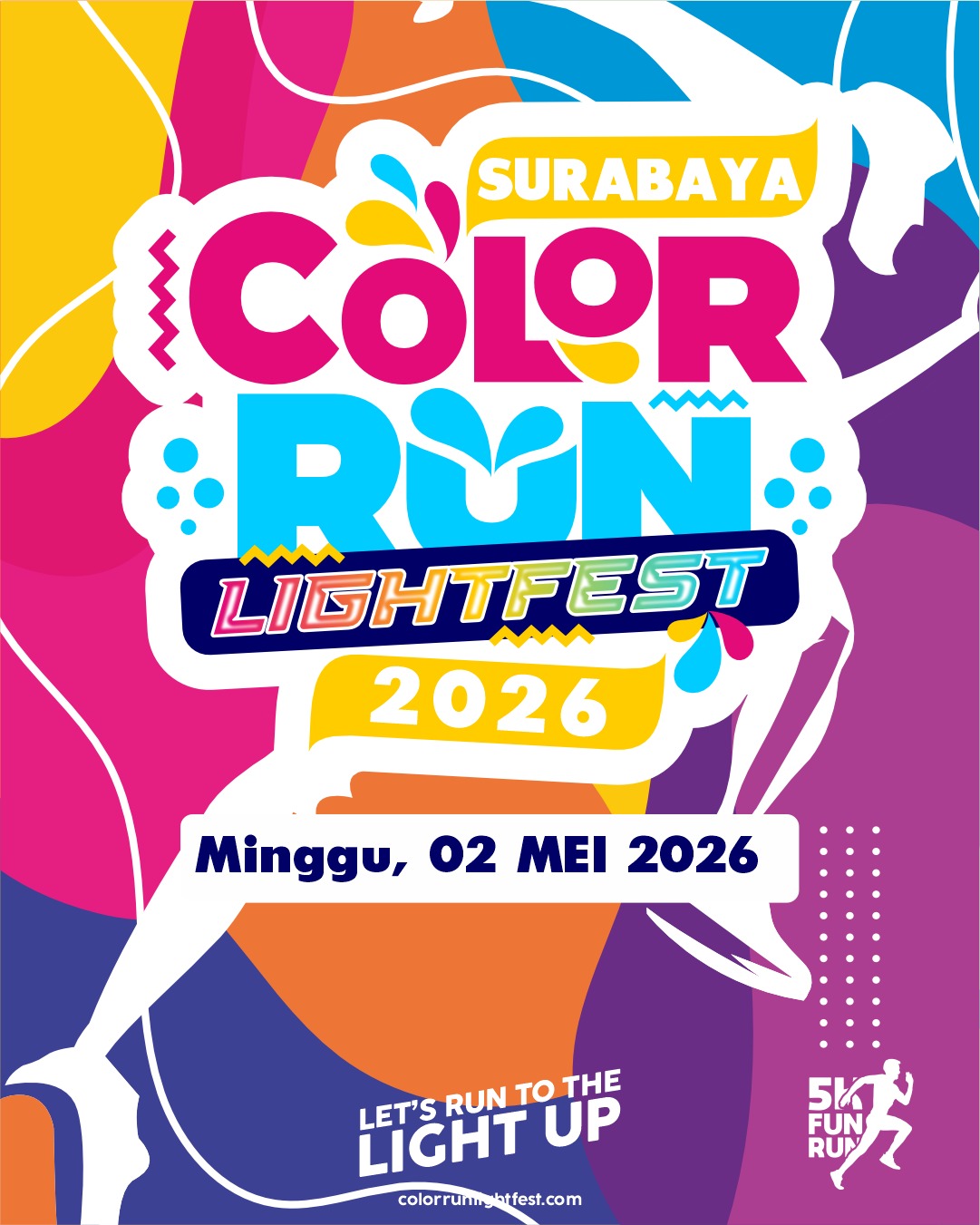 Surabaya Color Run Lightfest
