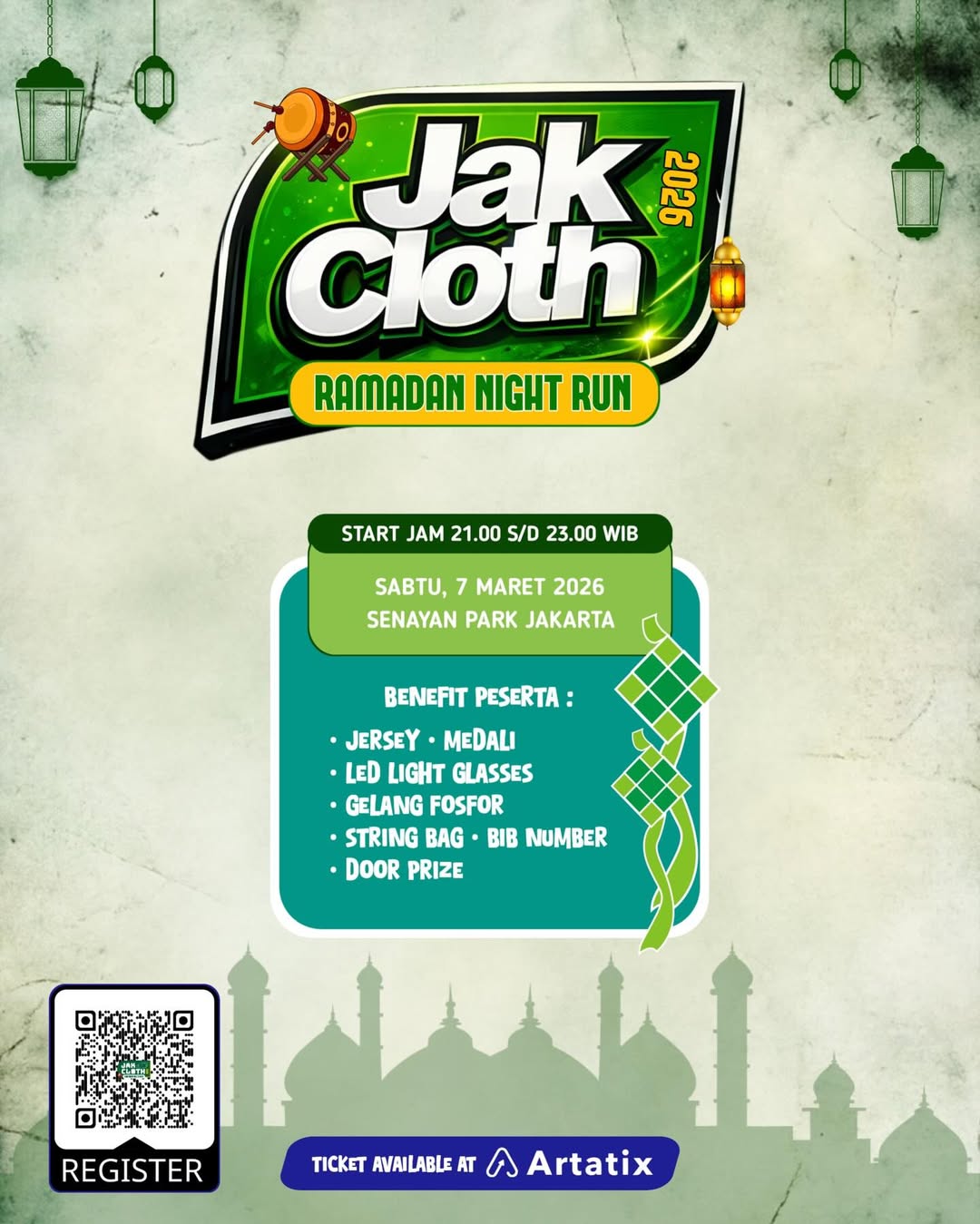 JakCloth Ramadan Night Run