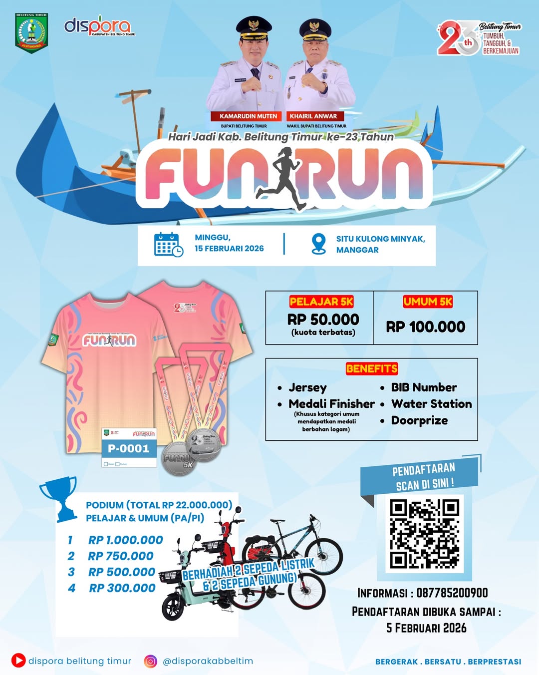 Hari Jadi Kab. Belitung Fun Run