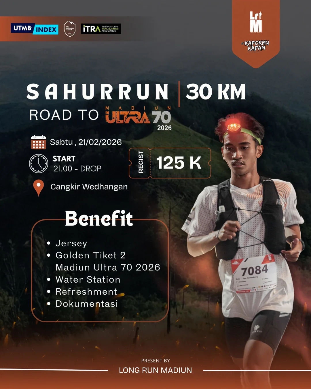 SAHURRUN - Road to Madiun Ultra 70