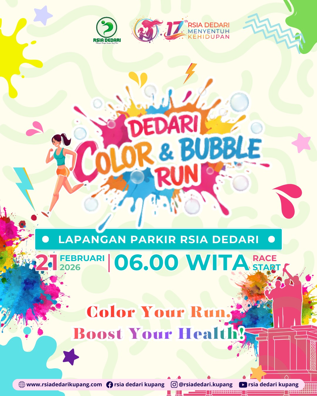 Dedari Color & Bubble Run