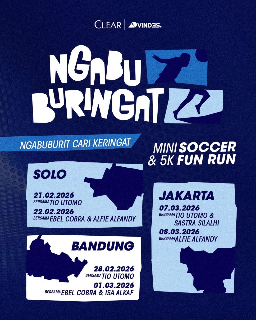 NGABUBURINGAT: Ngabuburit Cari Keringat