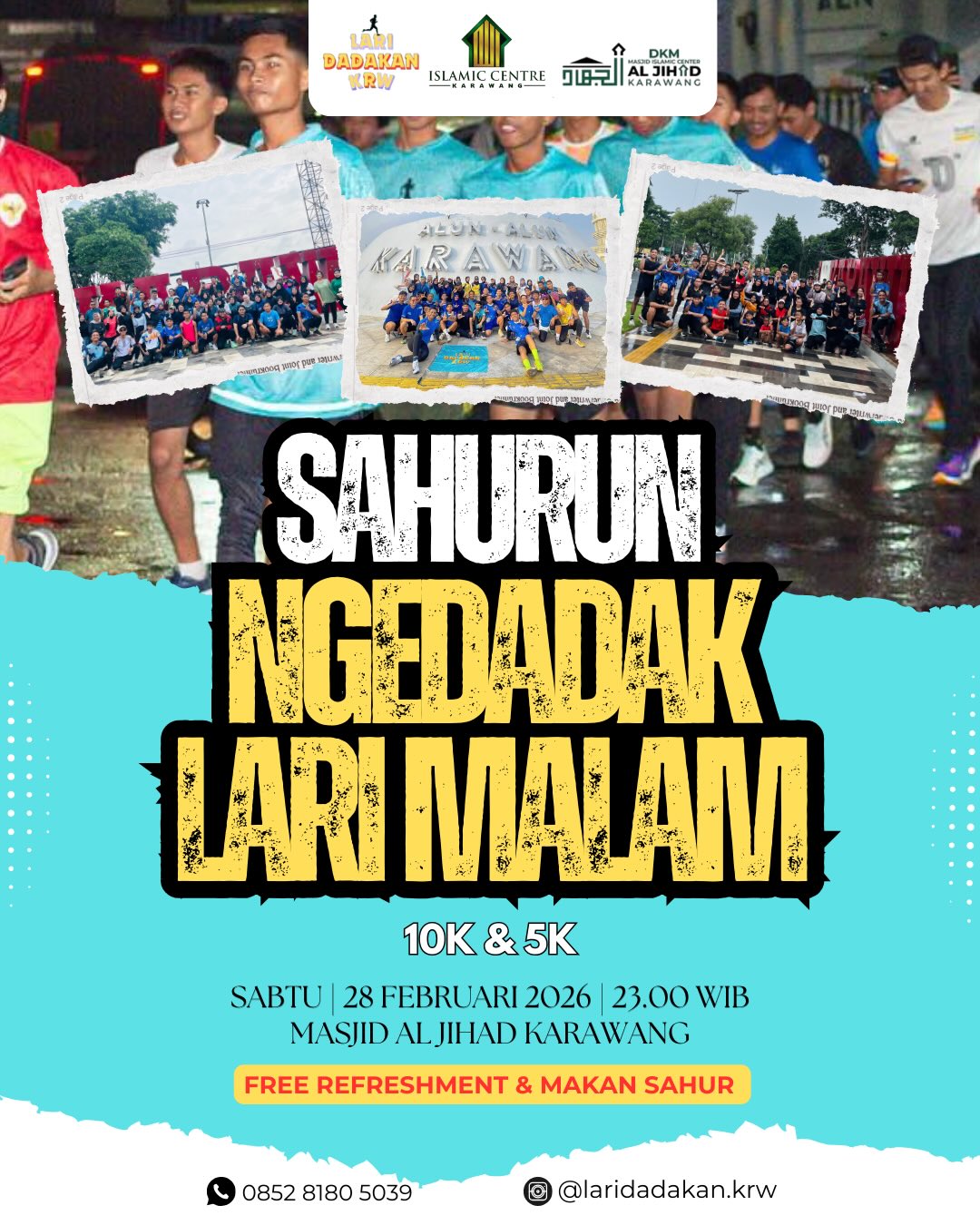 Sahurun Ngedadak Lari Malam