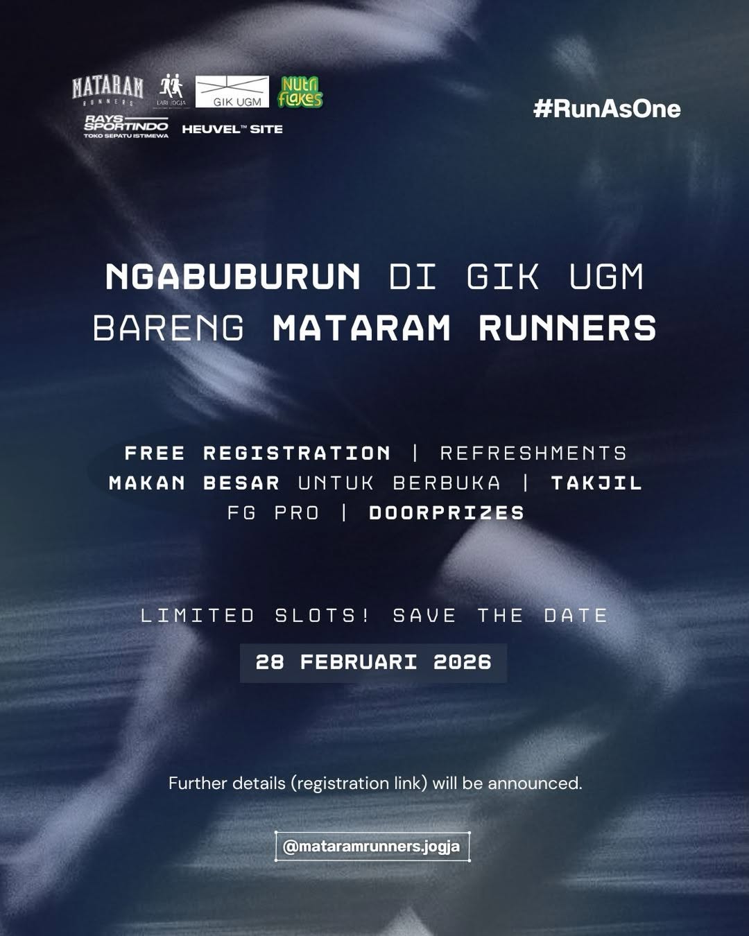 Ngabuburun Di GIK UGM Bareng Mataram Runners