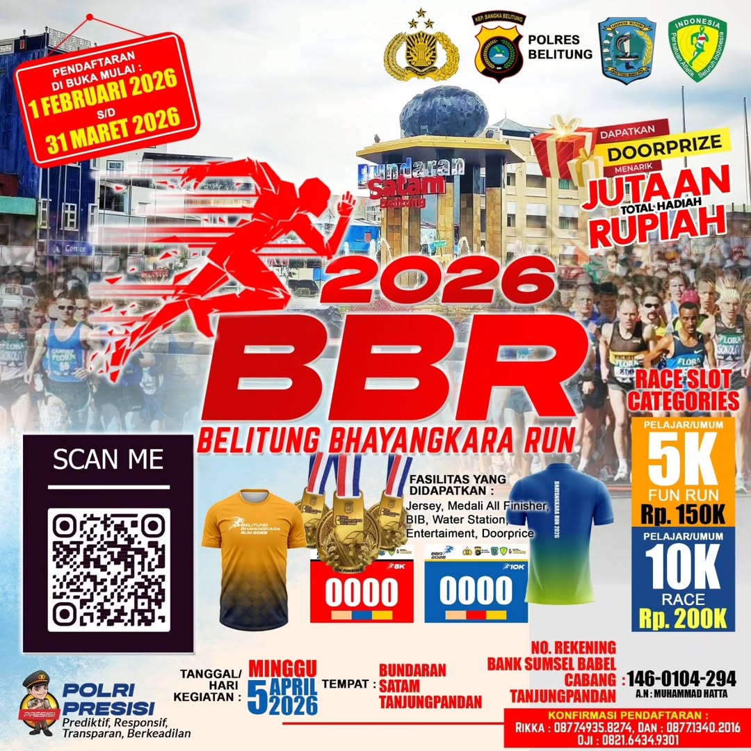 Belitung Bhayangkara Run
