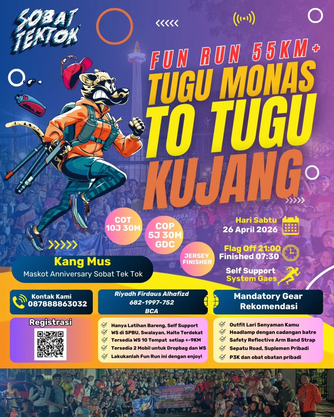 Tugu Monas to Tugu Kujang