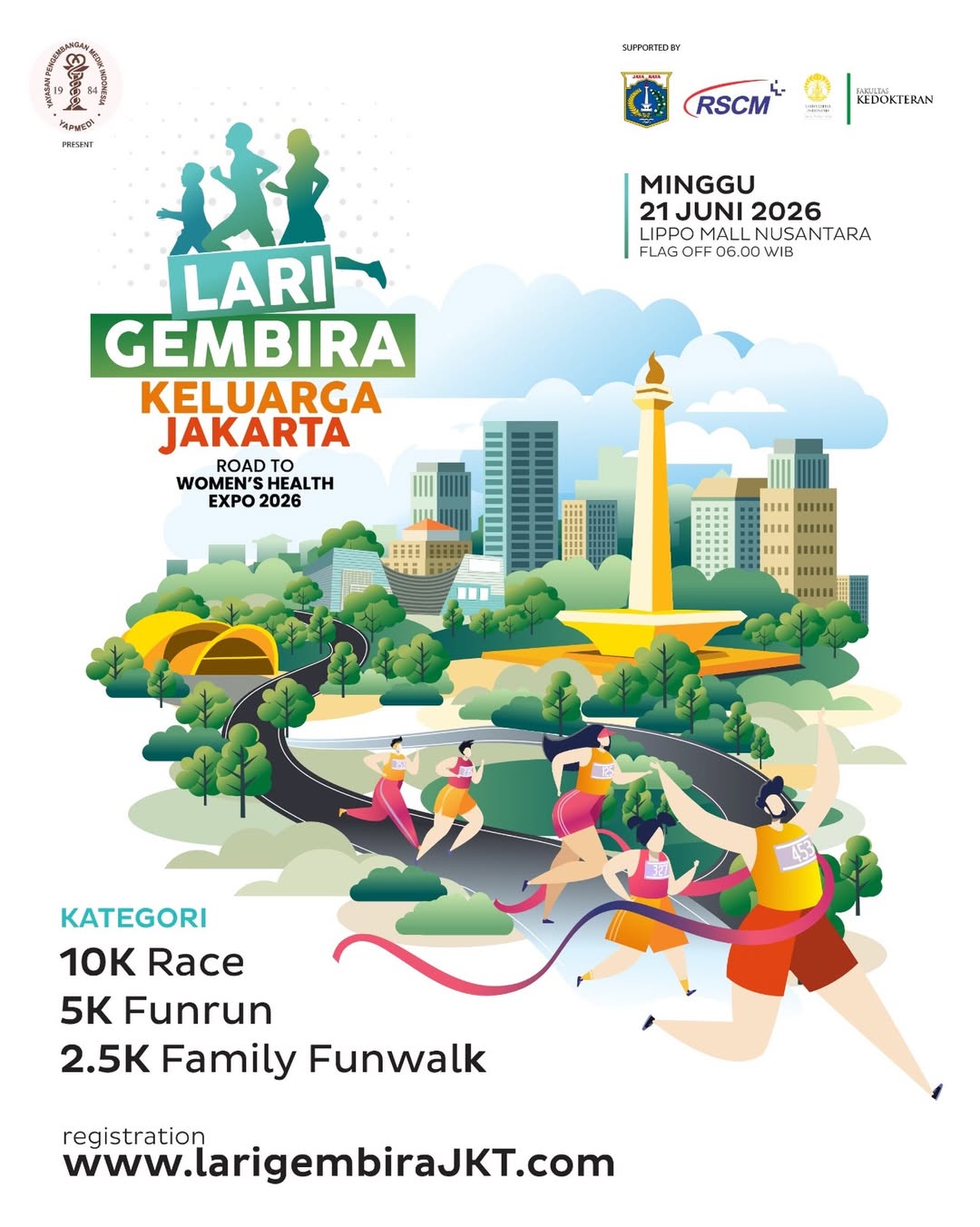 Lari Gembira Keluarga Jakarta