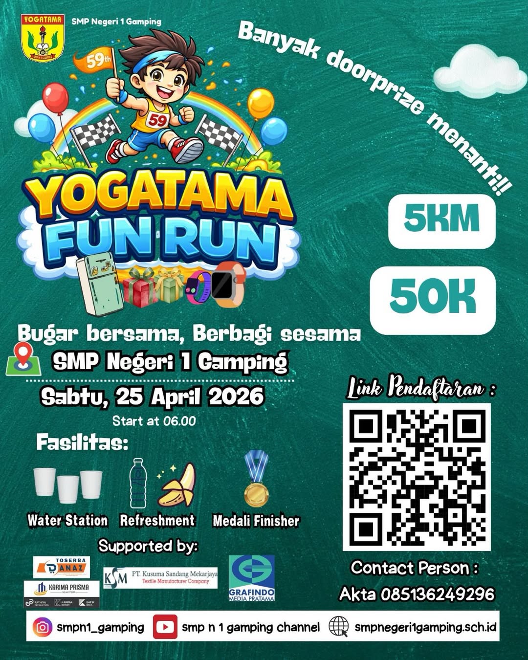 Yogatama Fun Run