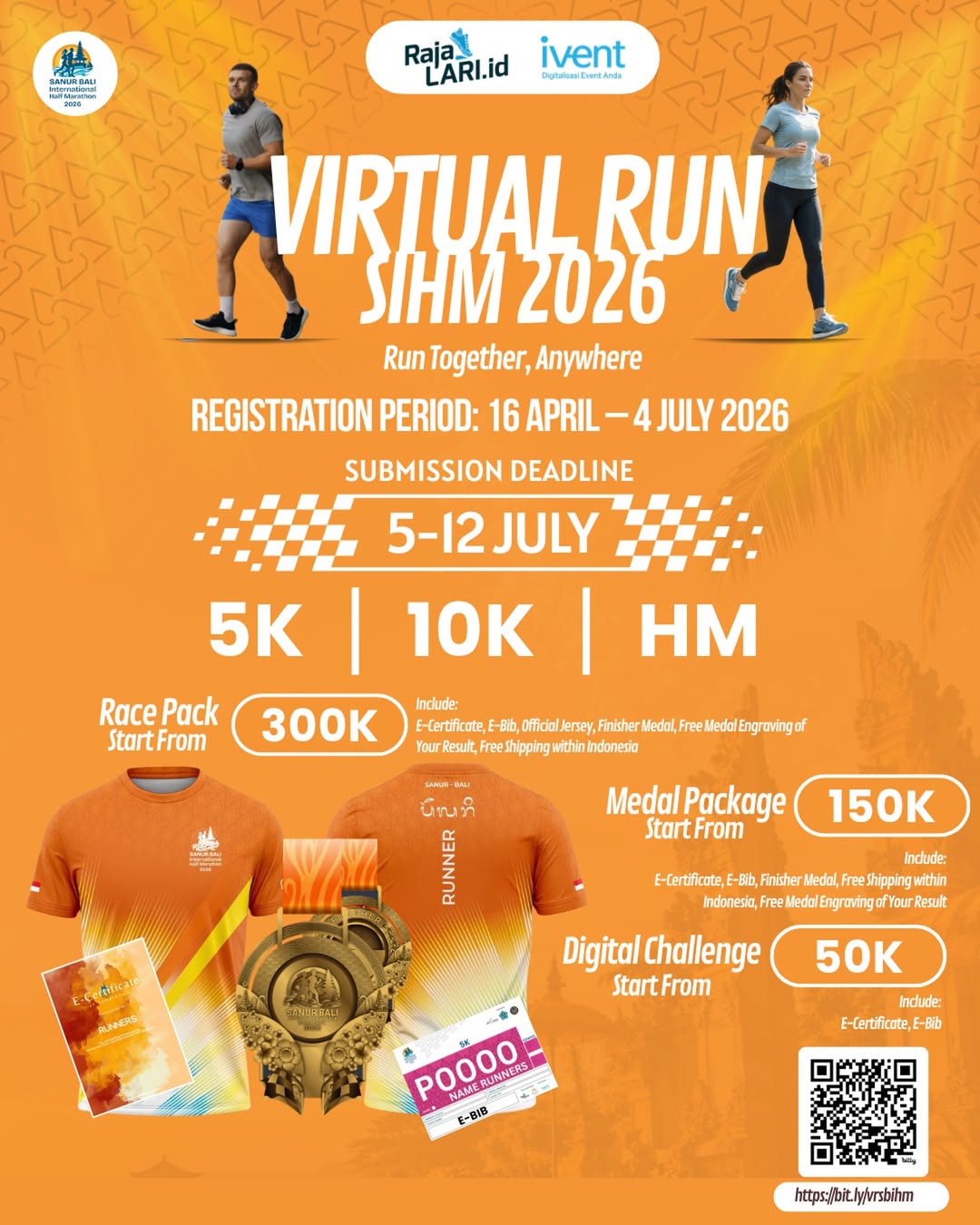 Virtual Run SIHM