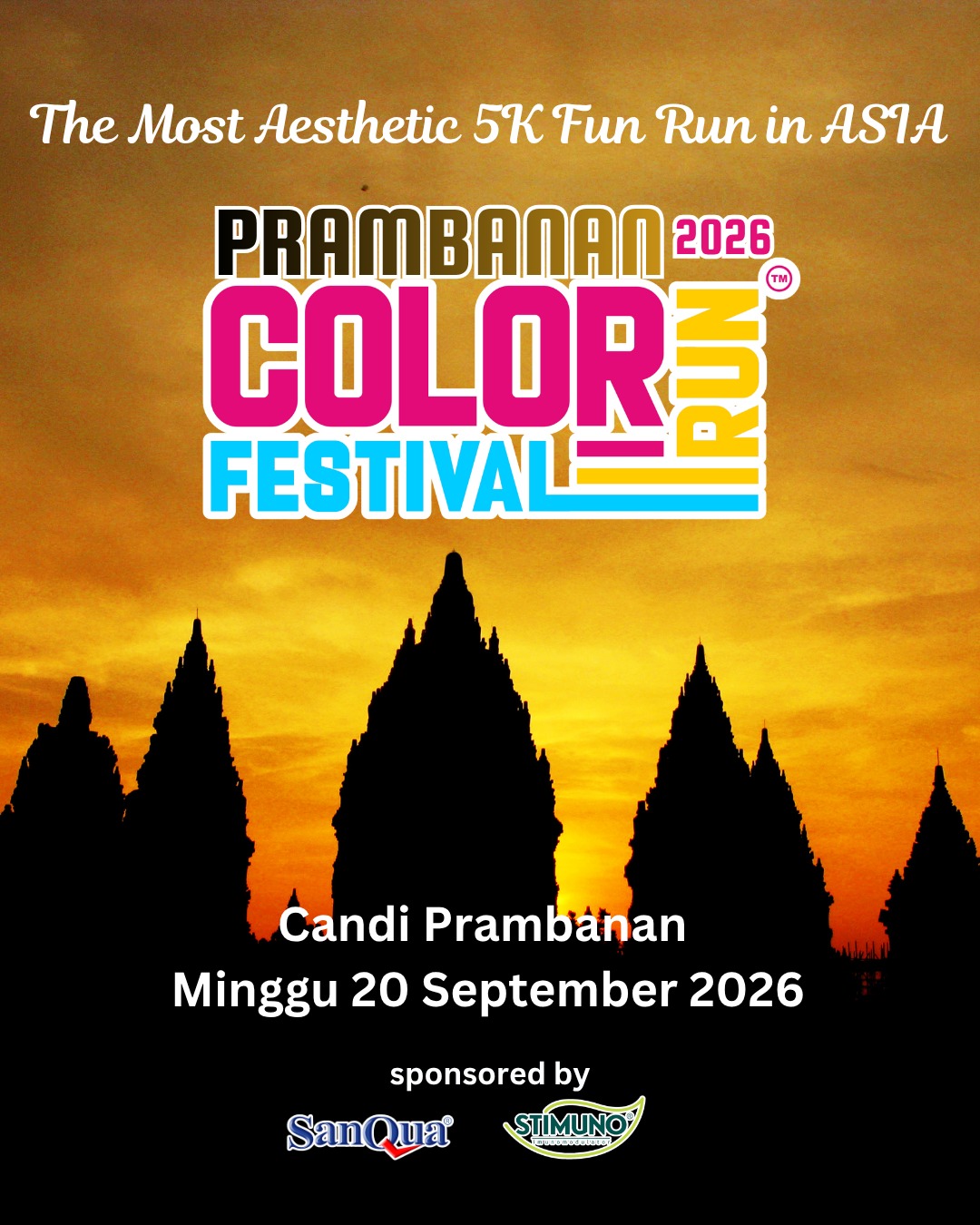 Prambanan Color Run Festival