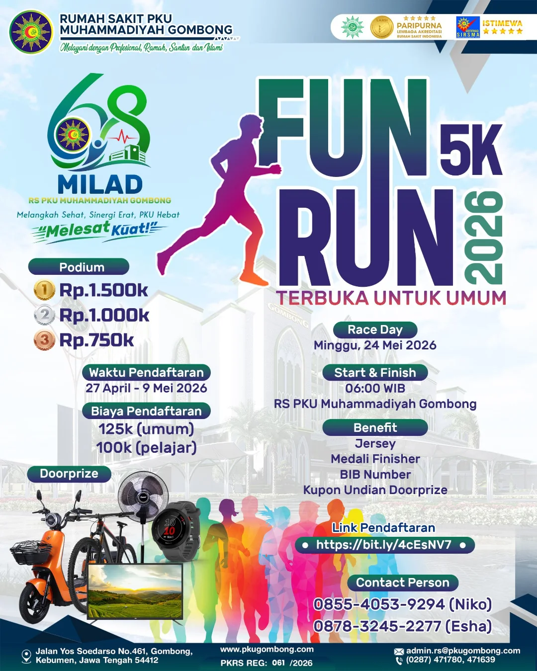 Fun Run 5K PKU Muhammadiyah Gombong
