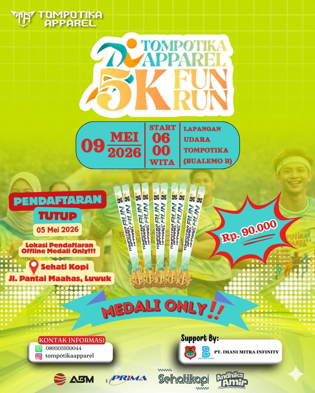 Tompotika Apparel 5K Fun Run