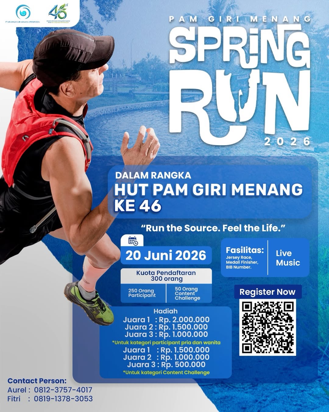 SpringRun PAM Giri Menang