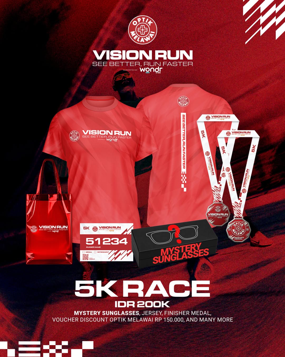 Optik Melawai Vision Run