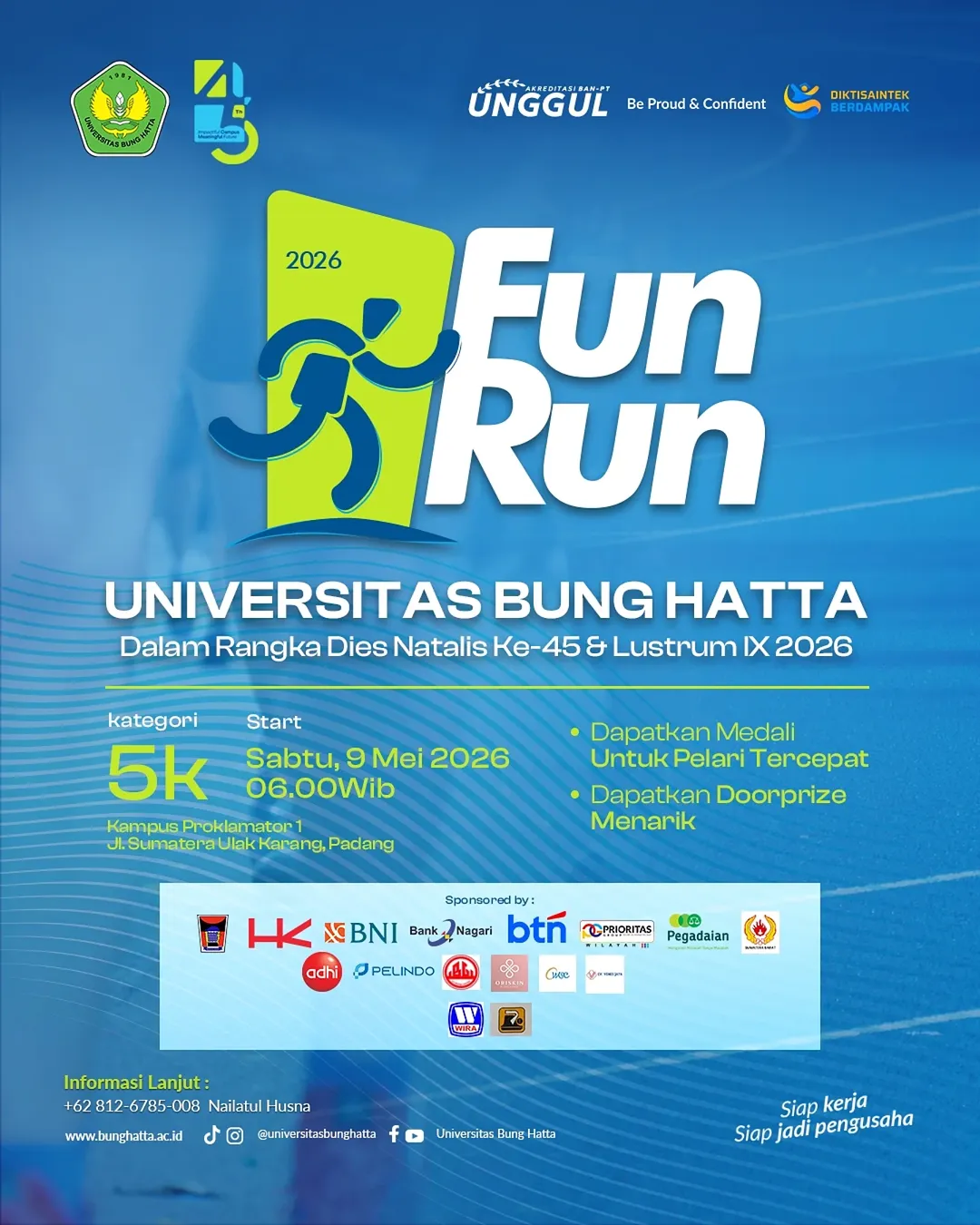 Fun Run Universitas Bung Hatta