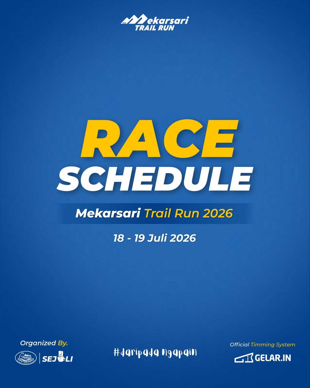 Mekarsari Trail Run