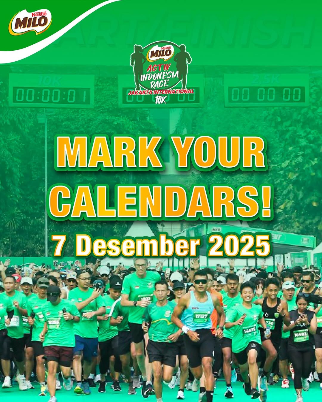 MILO Activ Indonesia Race Jakarta International 10K