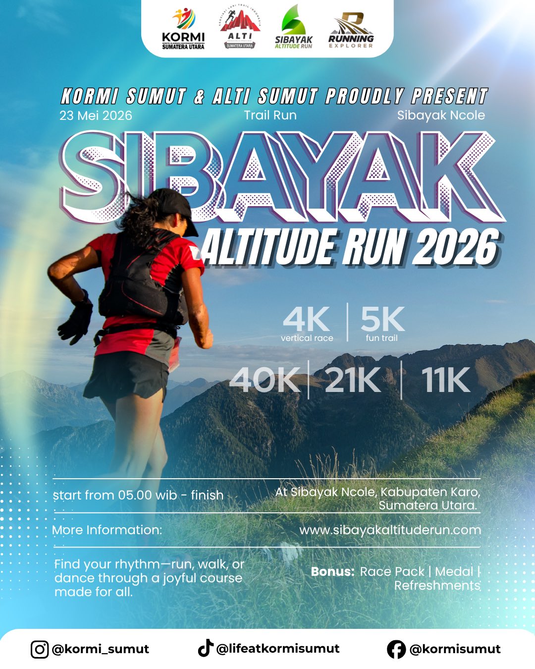 Sibayak Altitude Run
