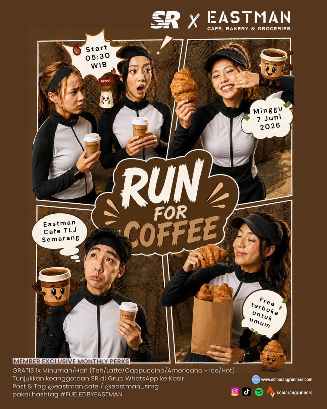 Run for Coffee SR x Eastman