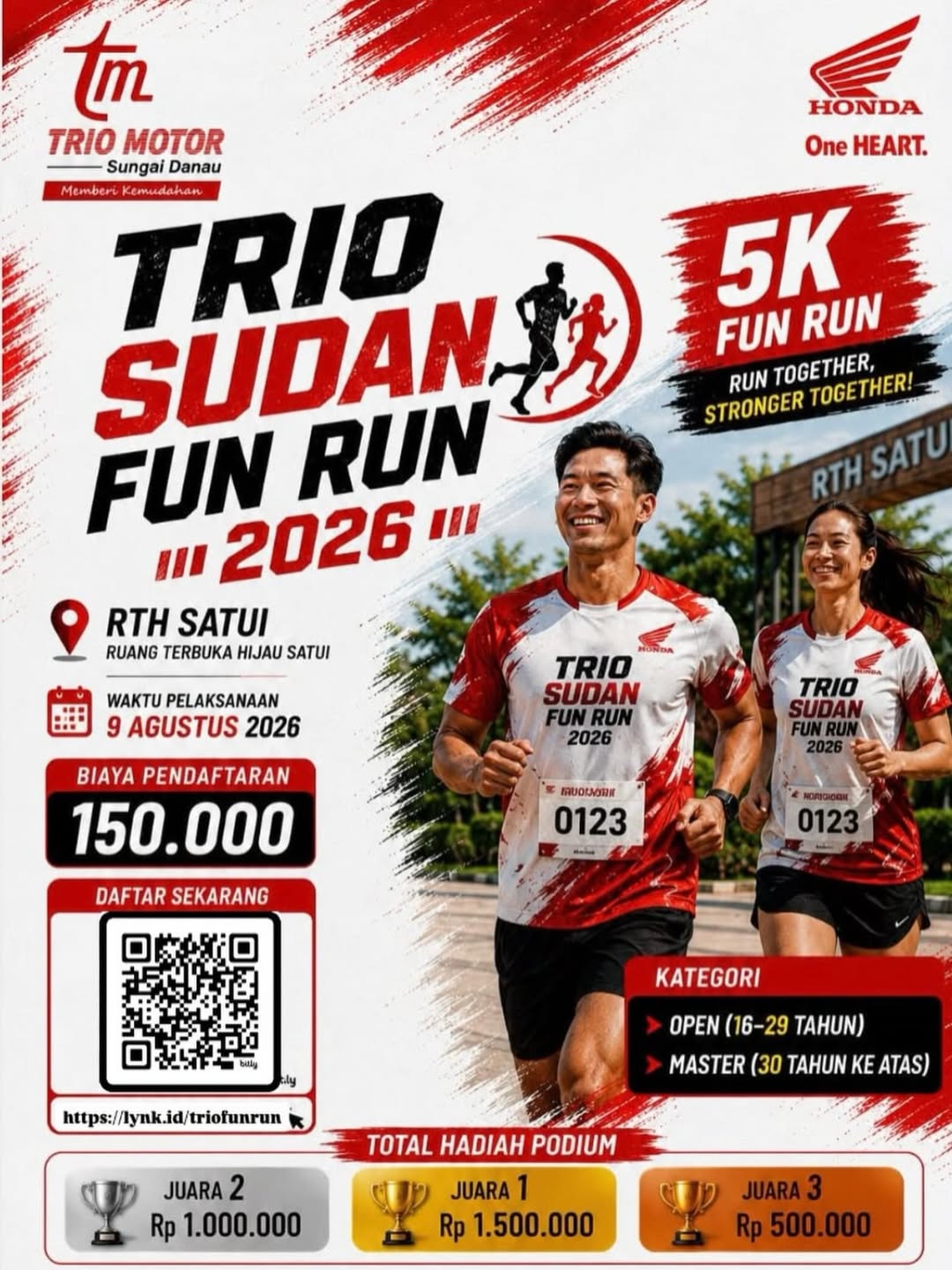 Trio Sudan Fun Run