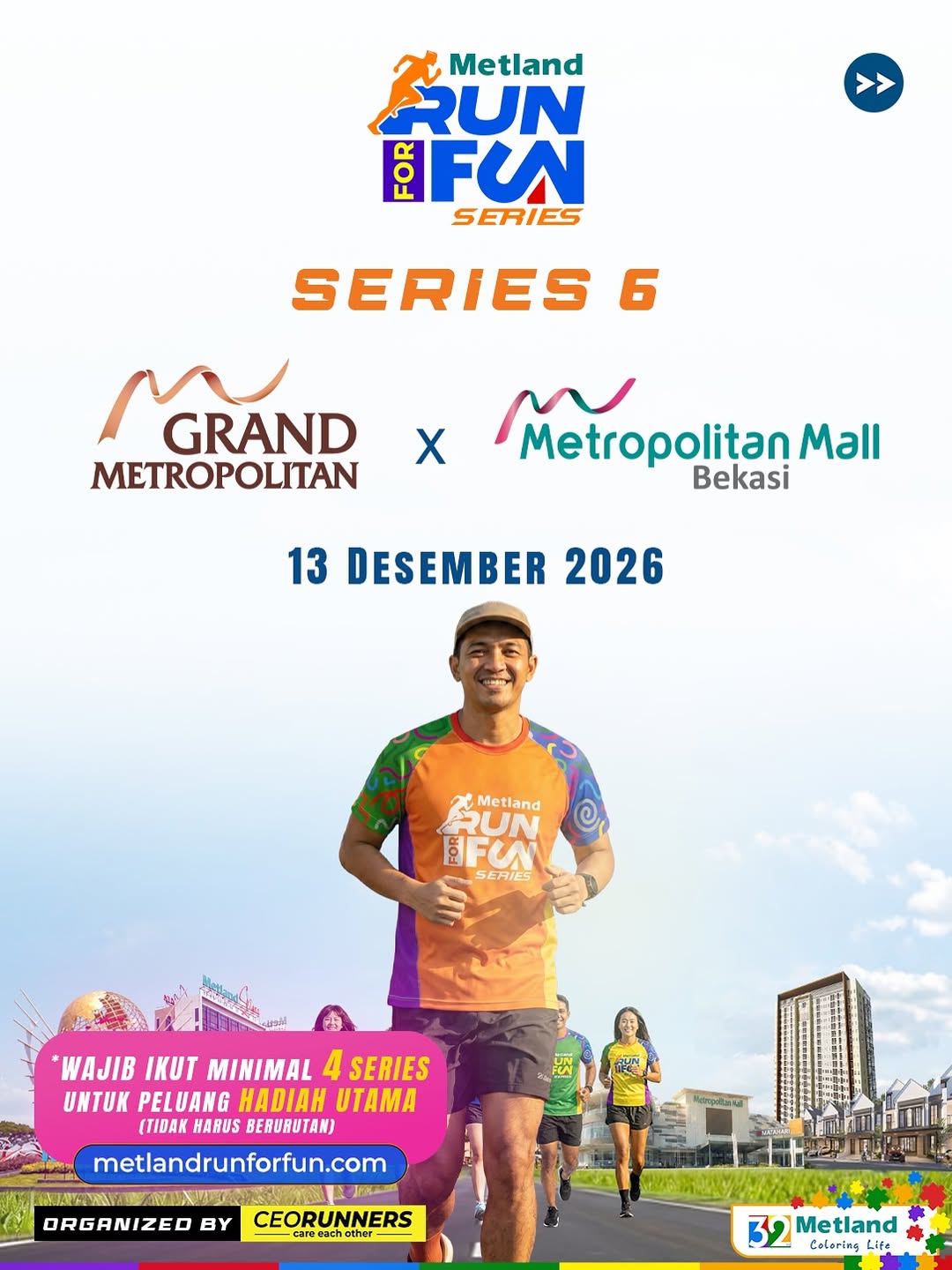 Metland Cyber Puri Run For Fun Series