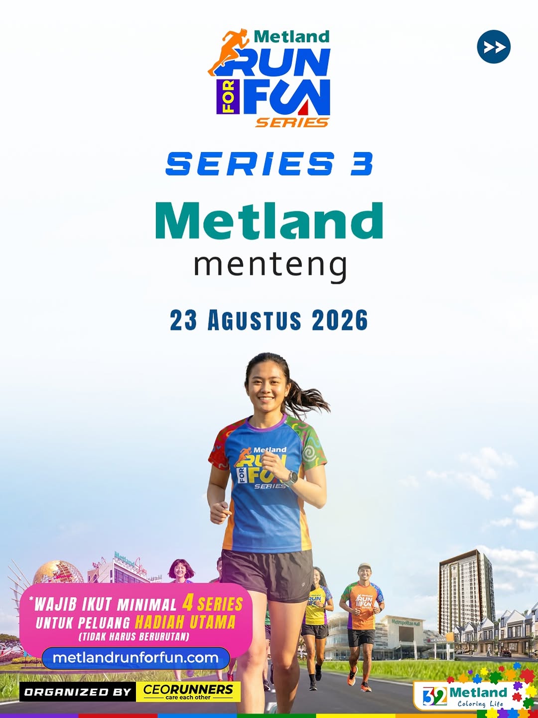 Metland Cyber Puri Run For Fun Series