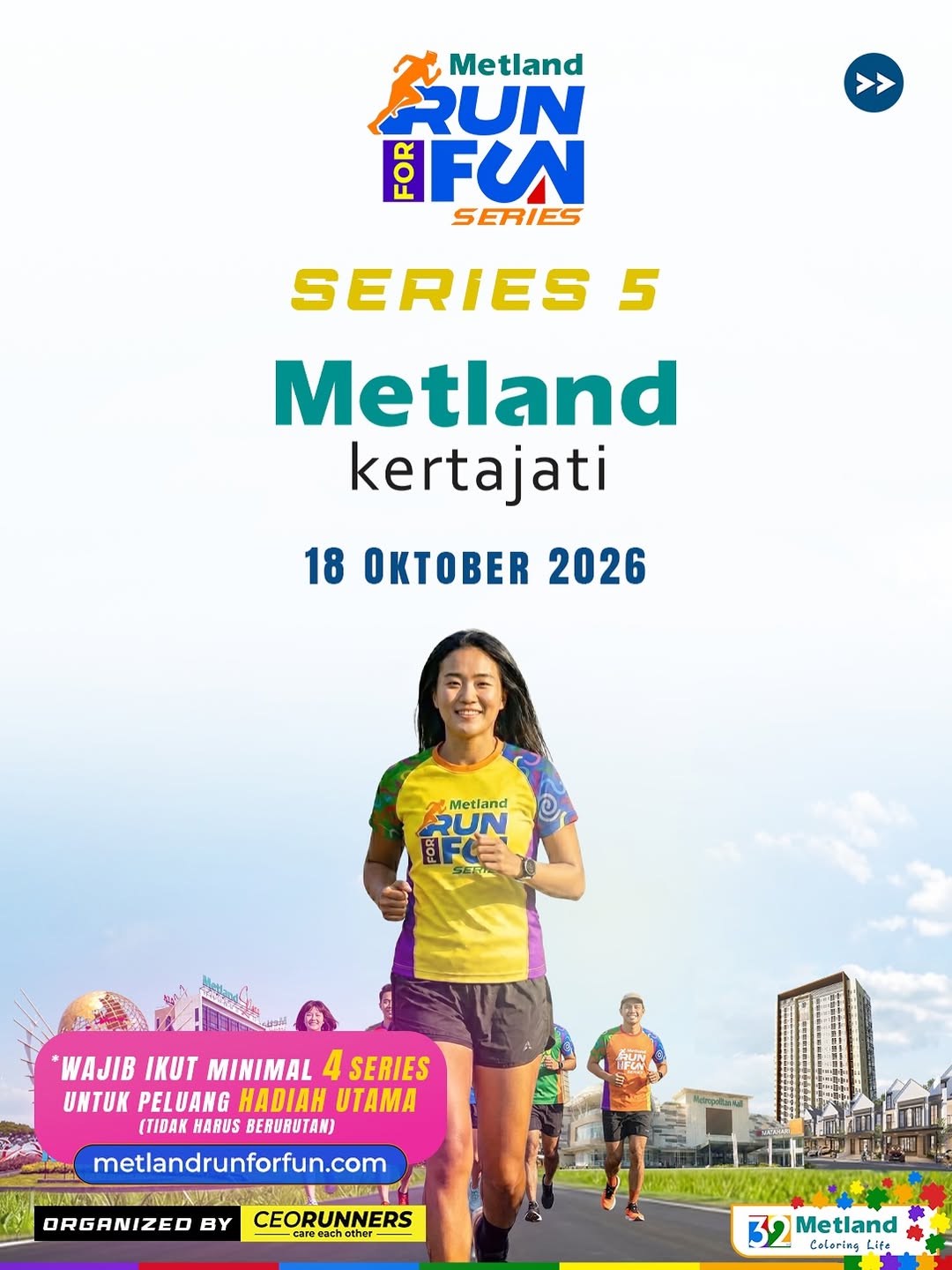 Metland Cyber Puri Run For Fun Series