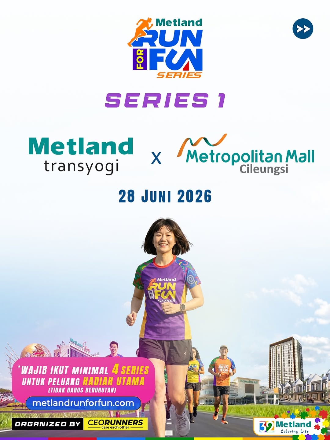 Metland Cyber Puri Run For Fun Series