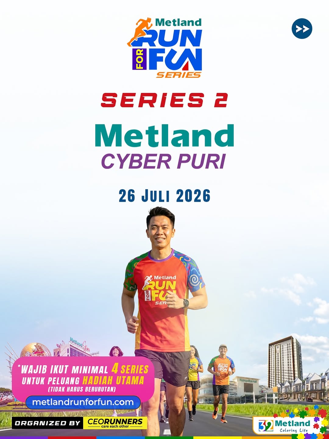 Metland Cyber Puri Run For Fun Series