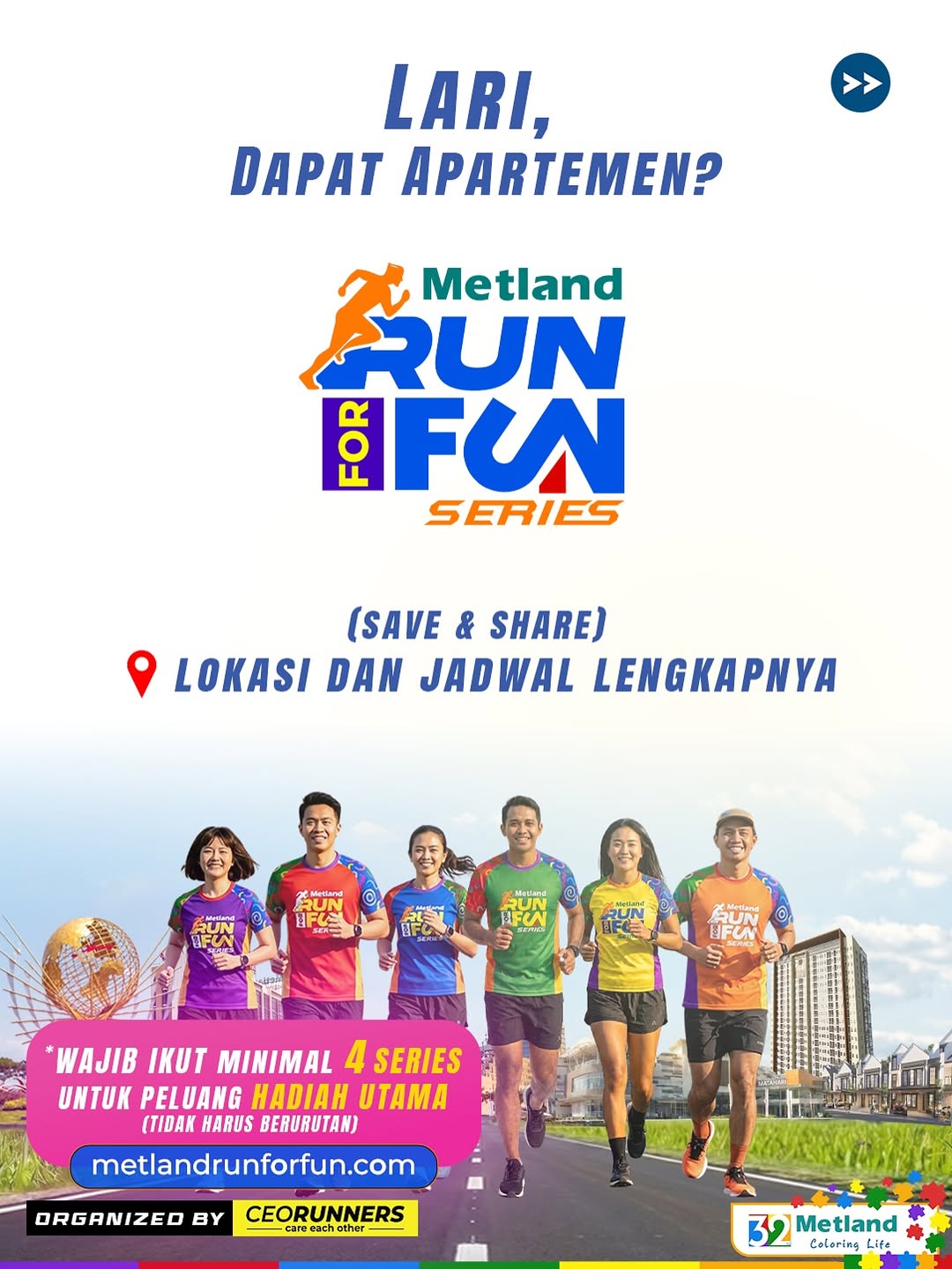 Metland Cyber Puri Run For Fun Series