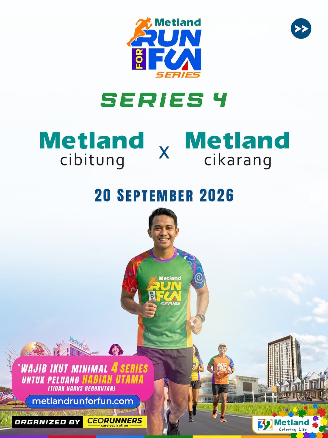 Metland Cyber Puri Run For Fun Series