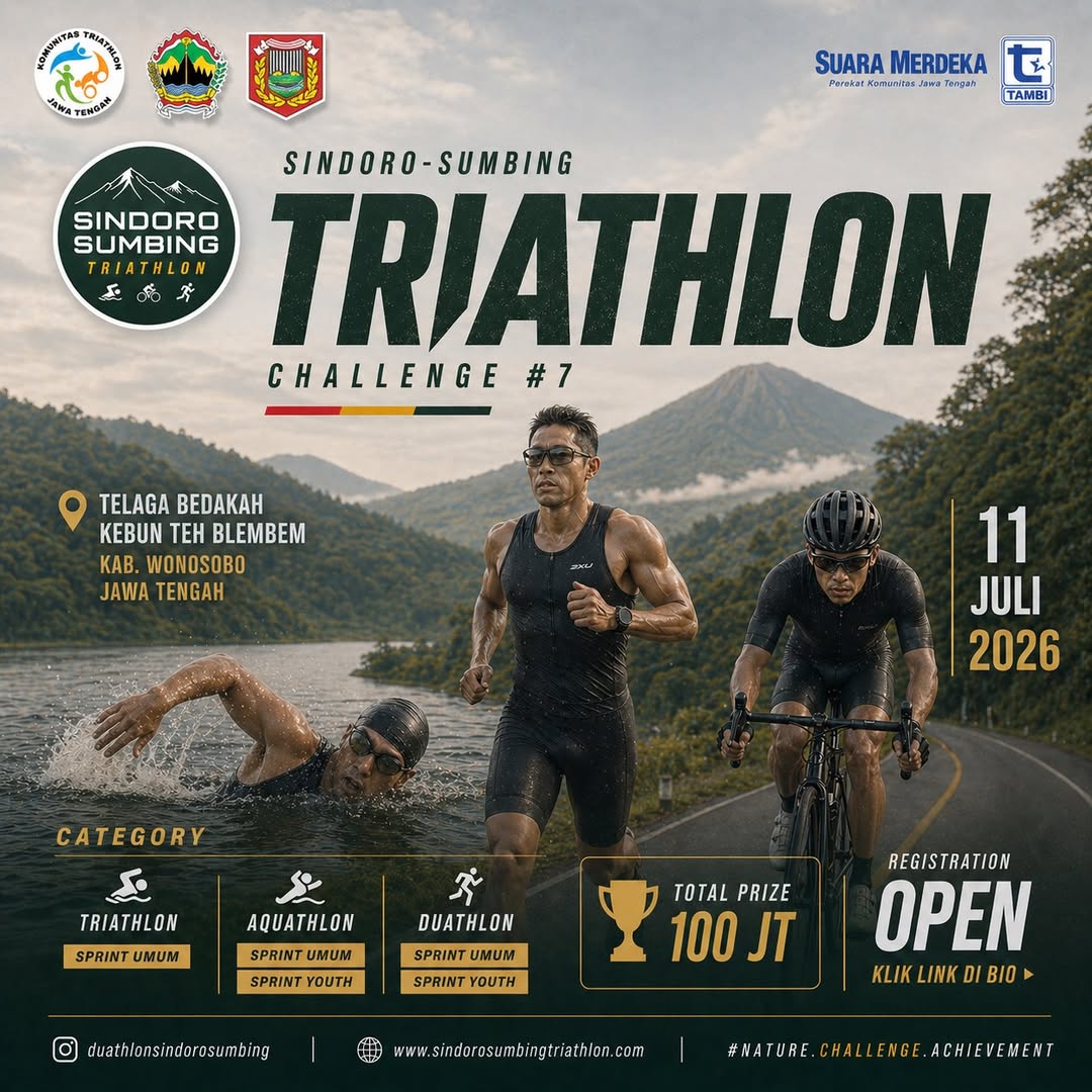 Sindoro Sumbing Triathlon Challenge