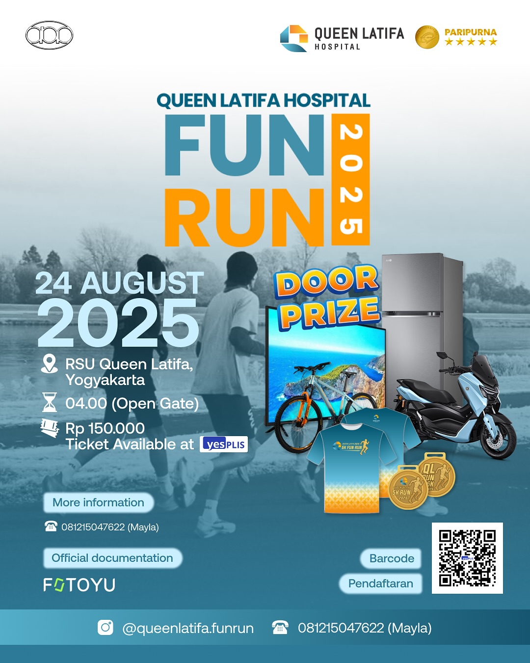 Queen Latifa Hospital Fun Run