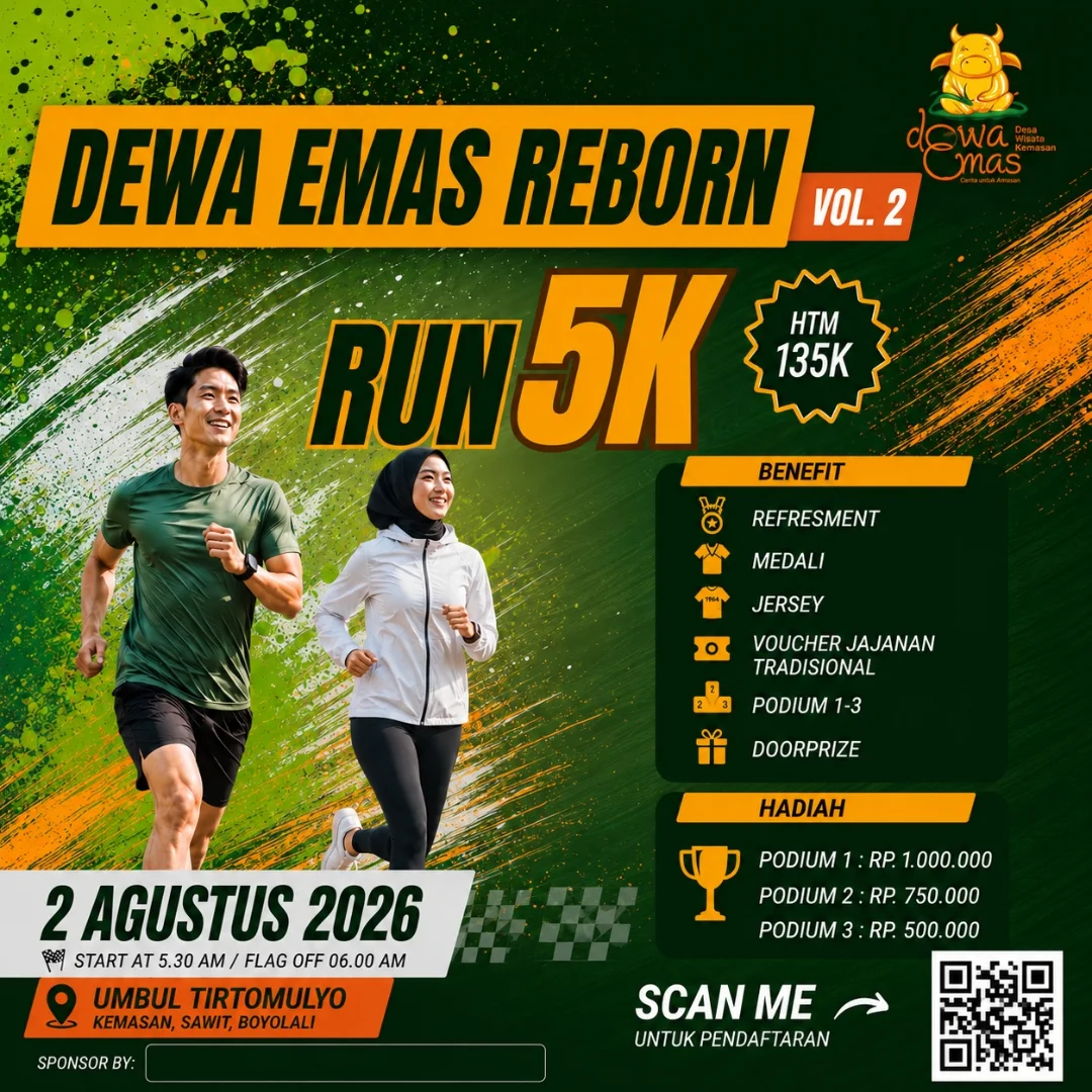 Dewa Emas Run 5K Vol. 2