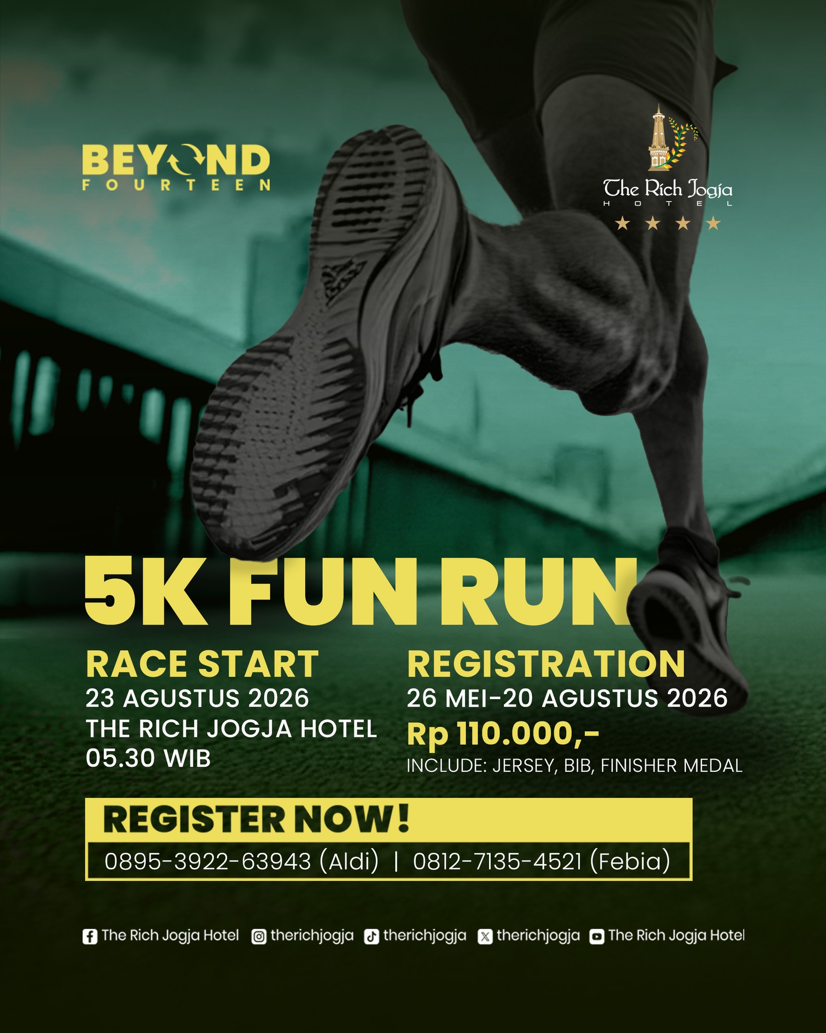 Beyond Fourteen: 5K Fun Run