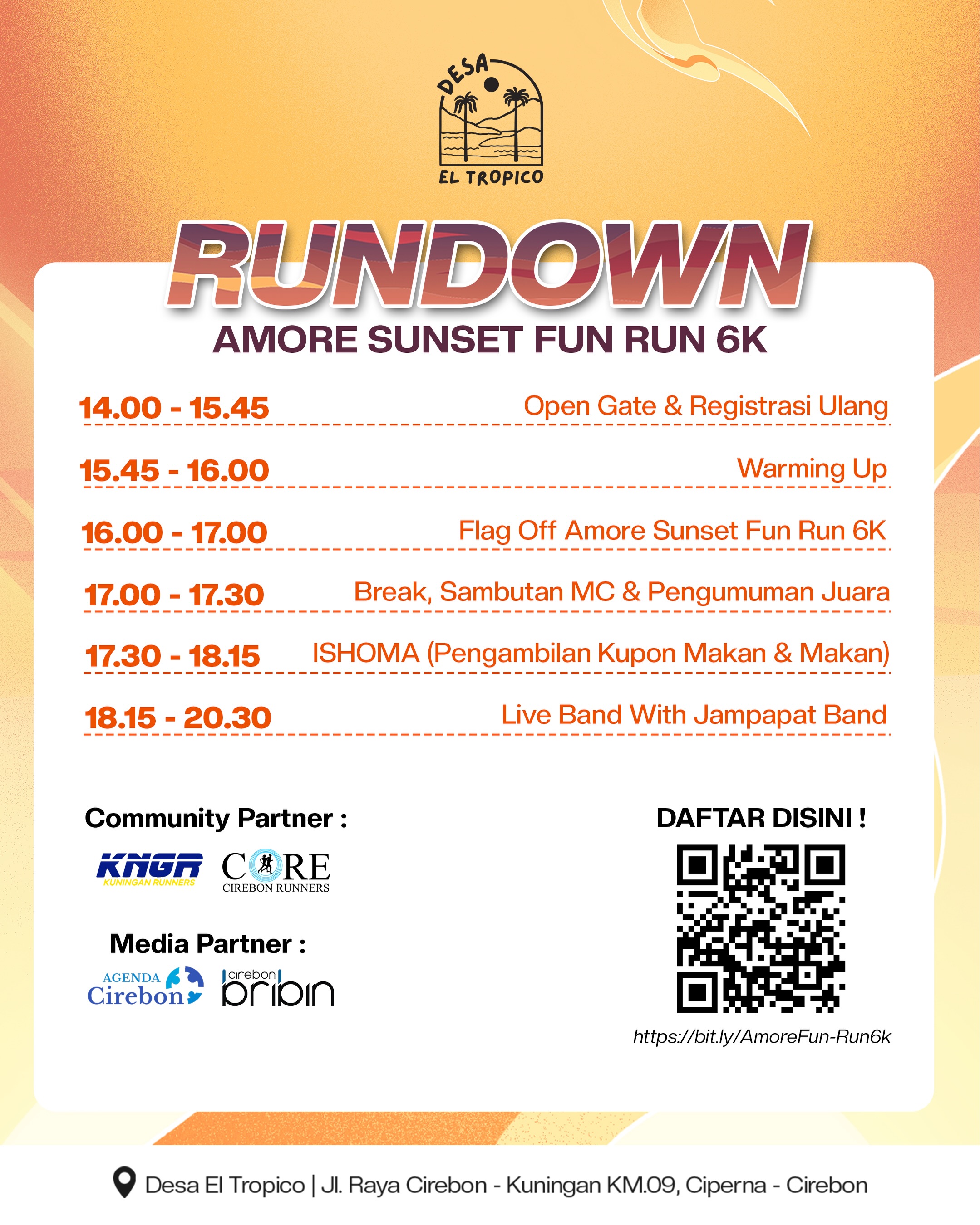 Amore Sunset Fun Run
