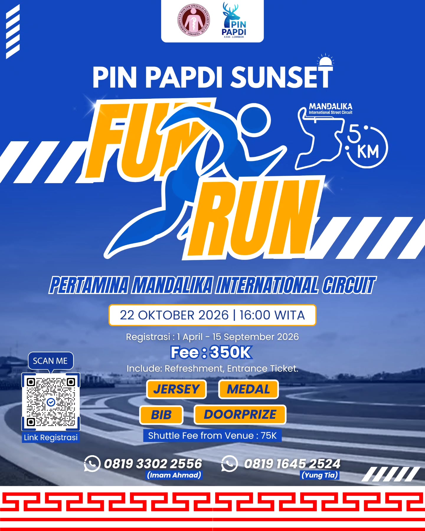 PIN PAPDI Sunset Run