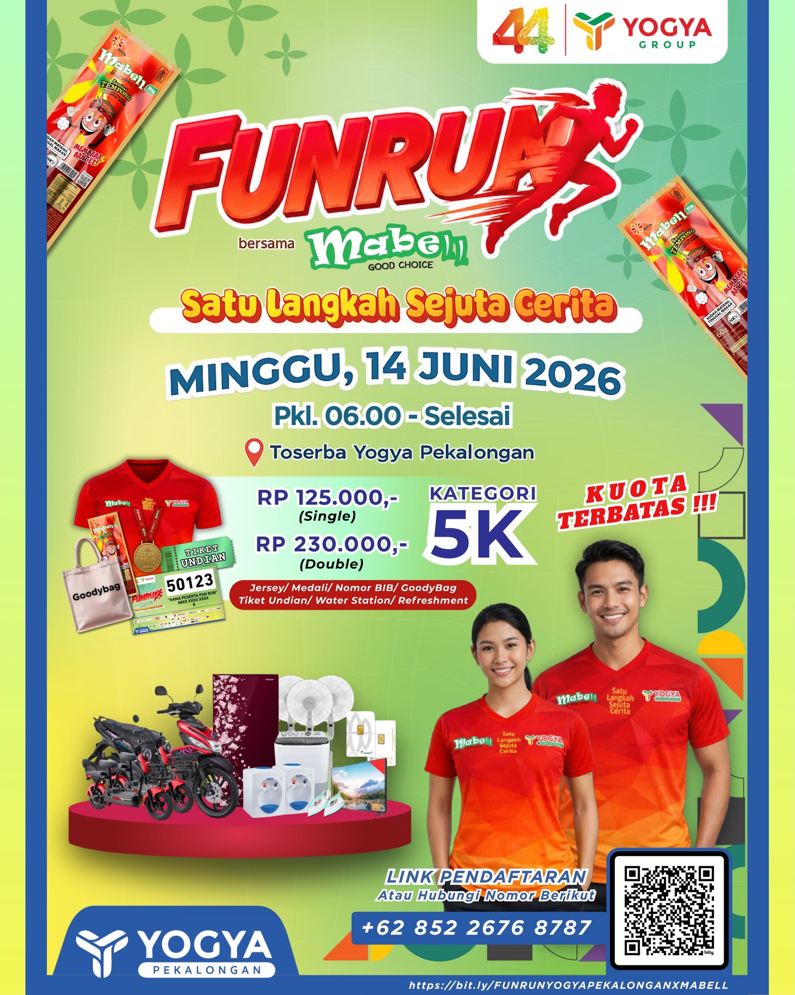 Fun Run Yogya Pekalongan x Mabell
