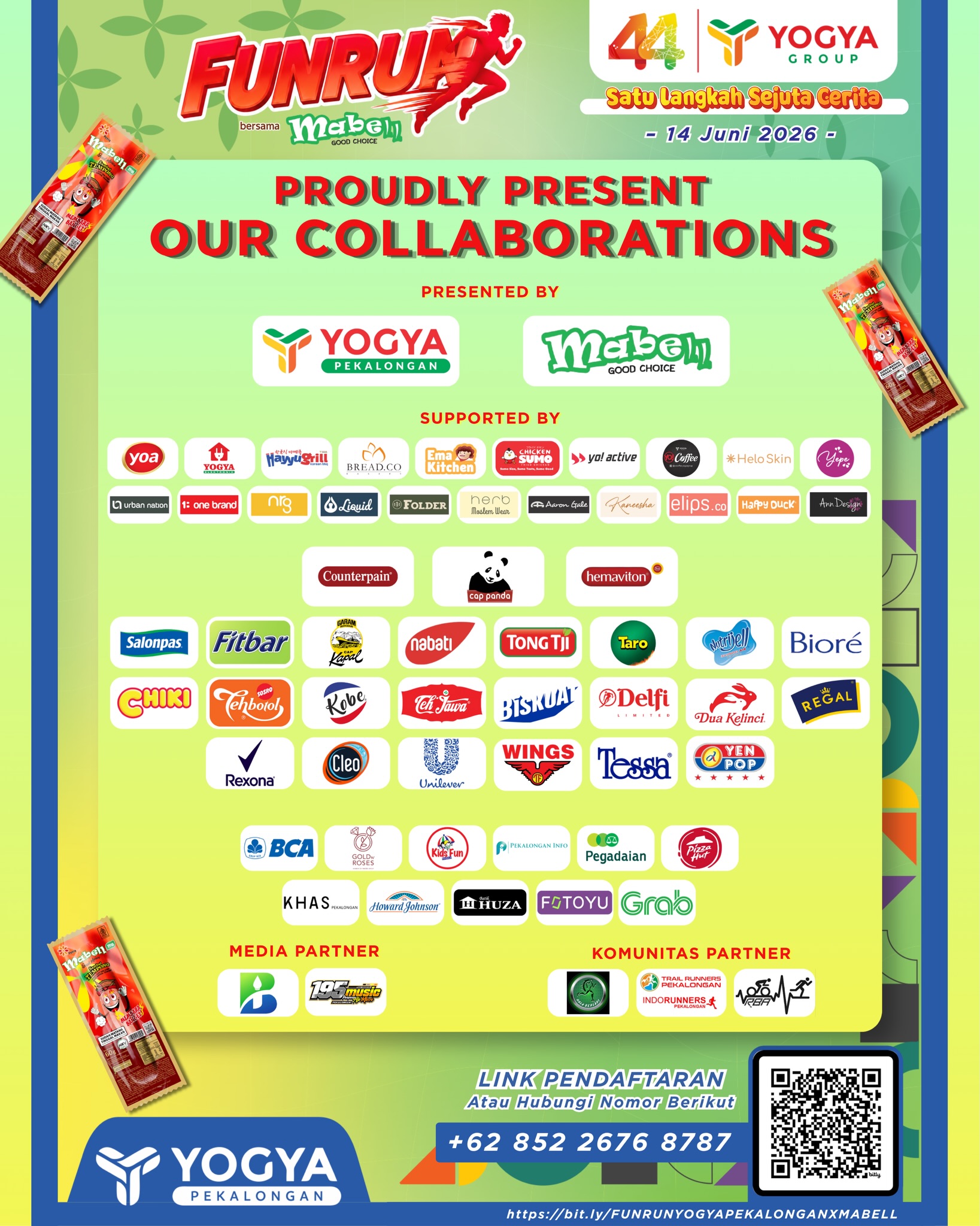 Fun Run Yogya Pekalongan x Mabell