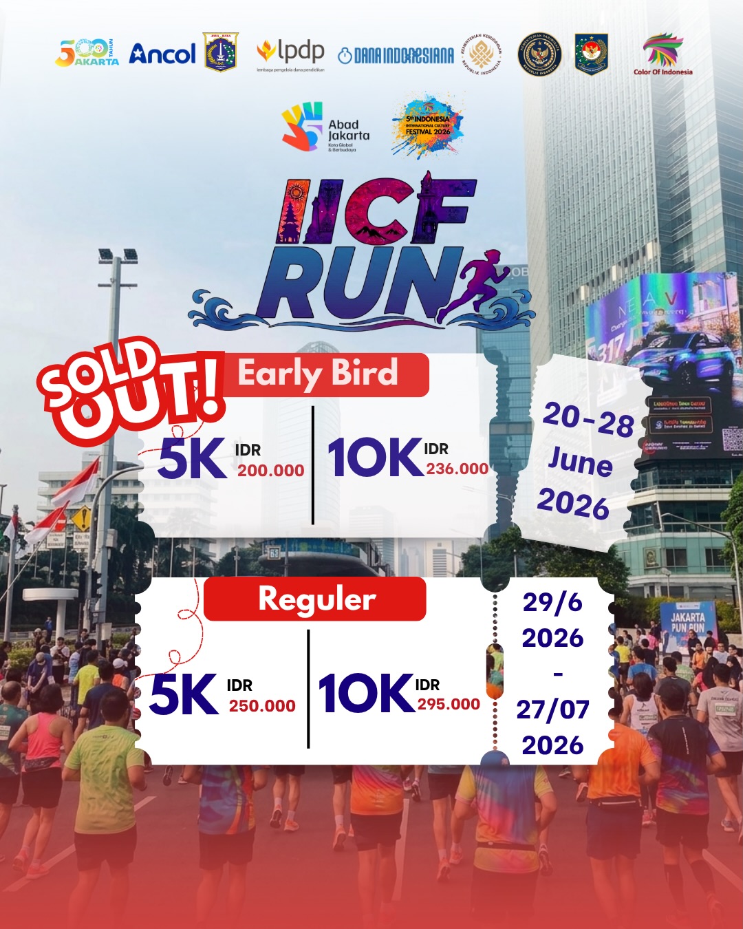 Indonesia International Culture Festival Run