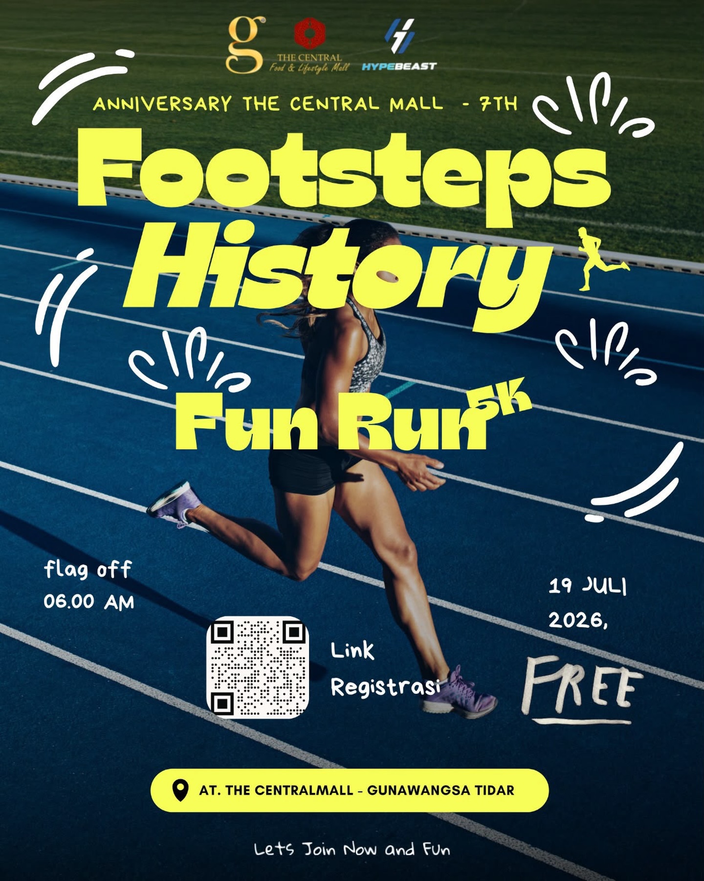 Footsteps History Fun Run