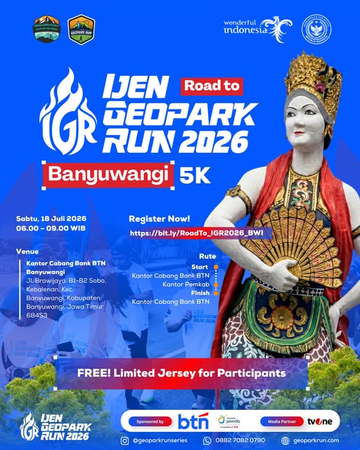 Road to Ijen Geopark Run
