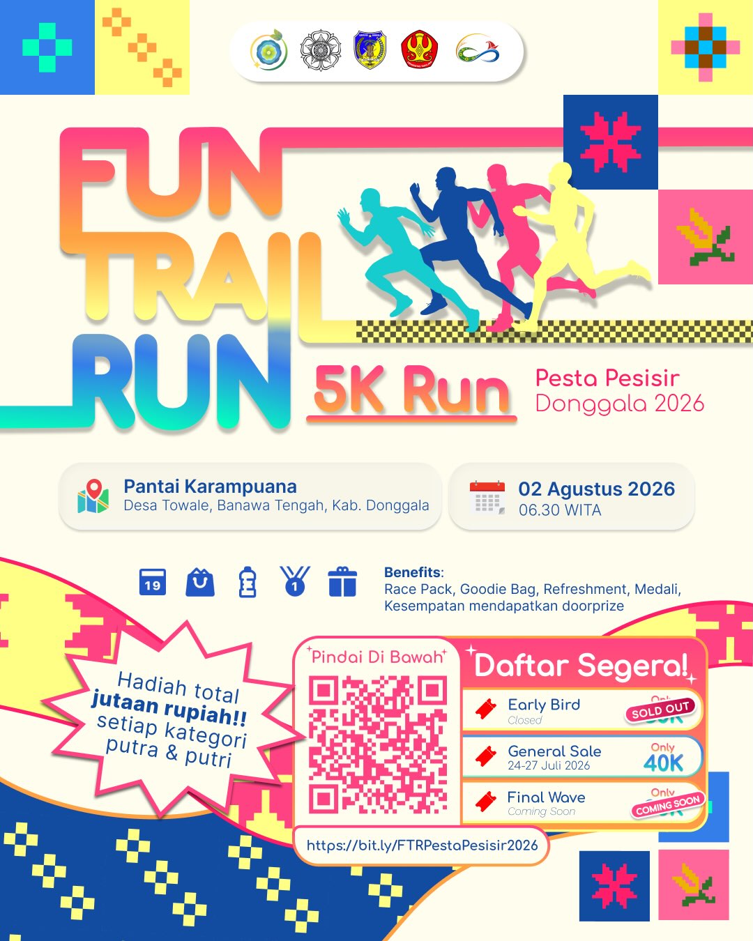 Fun Trail Run - Pesta Pesisir Donggala