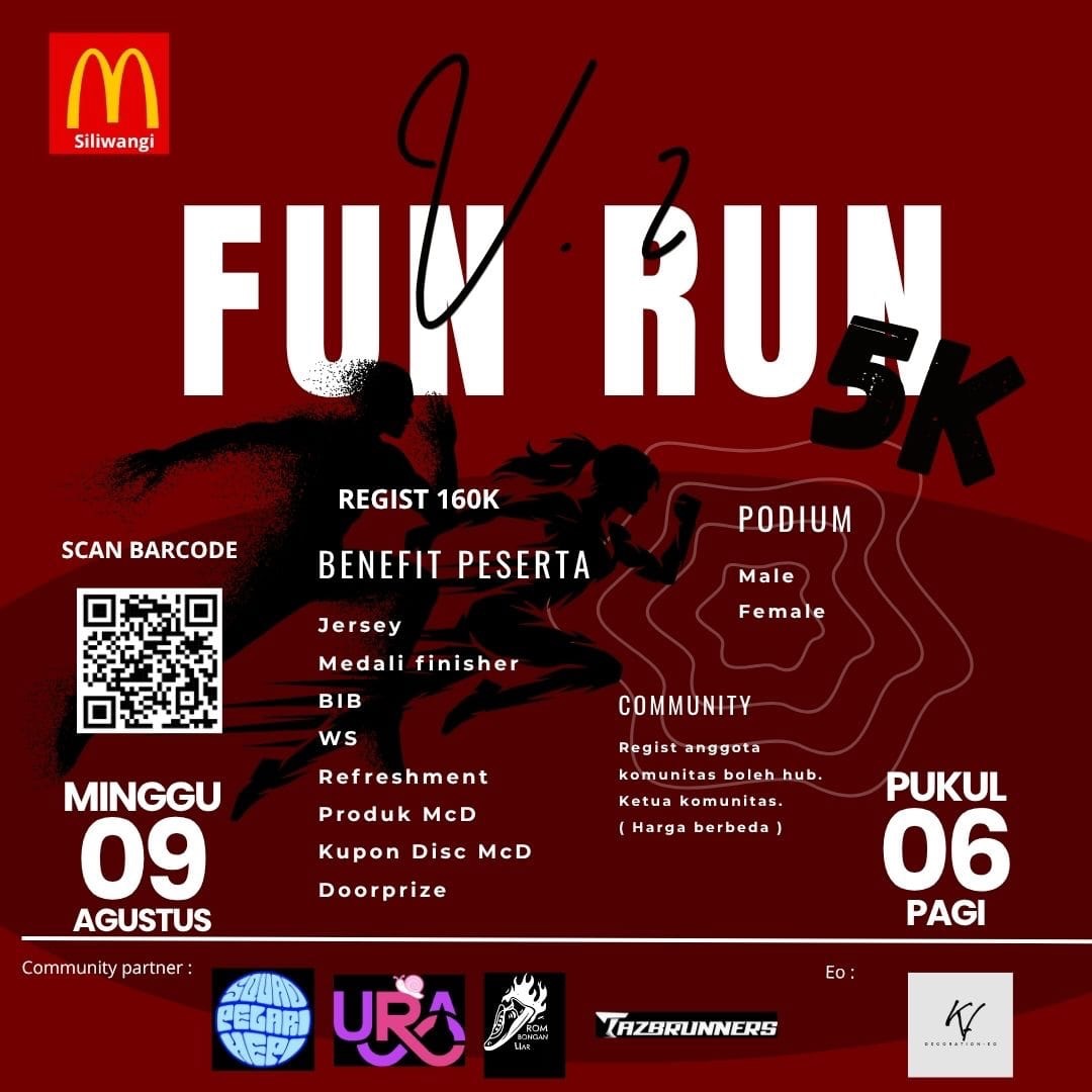 Fun Run McD Siliwangi