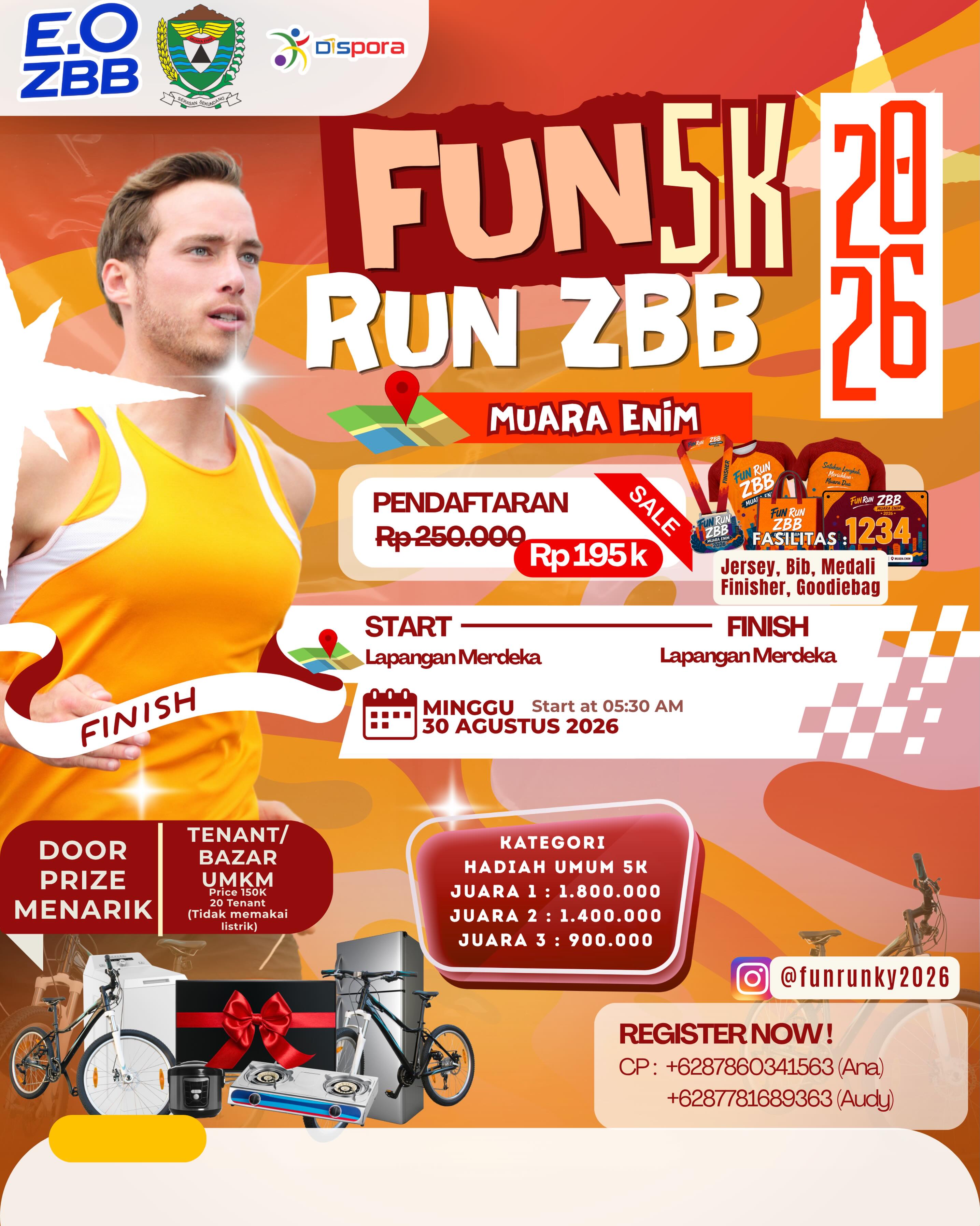 Fun Run ZBB Muara Enim