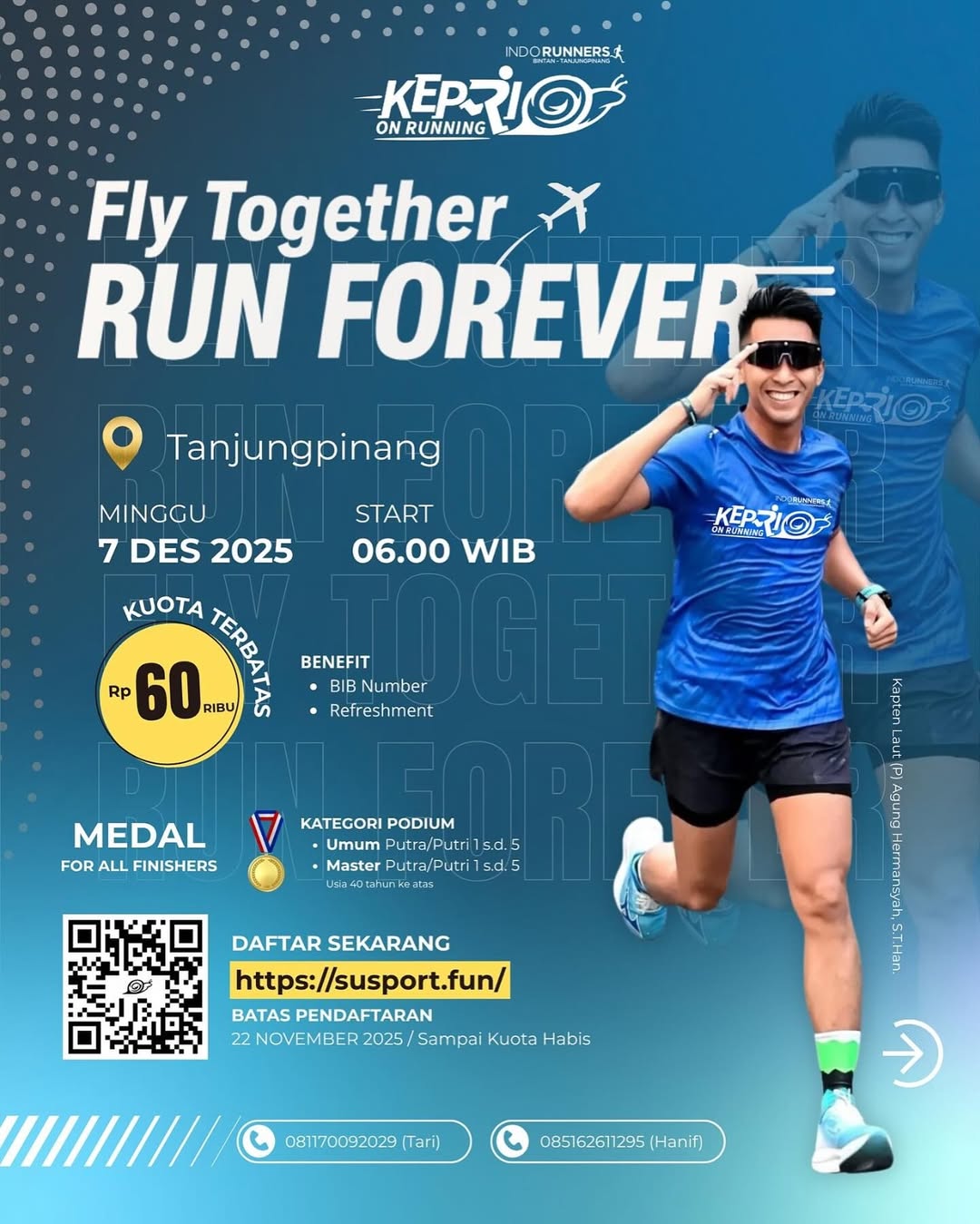 Fly Together, Run Forever!