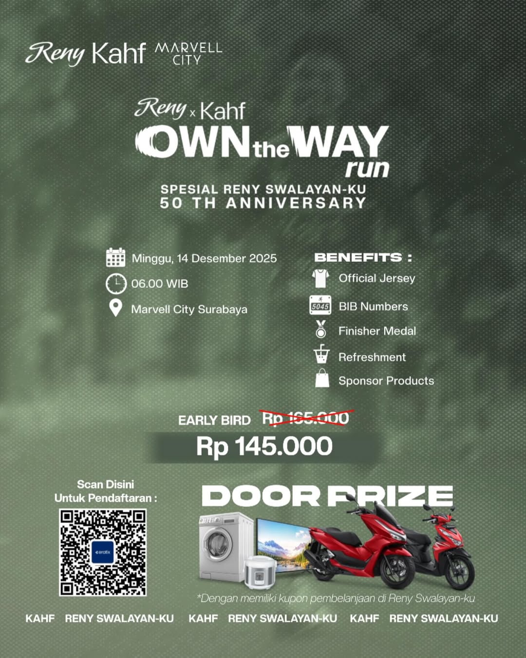 Reny x Kahf Own the Way Run Vol 2